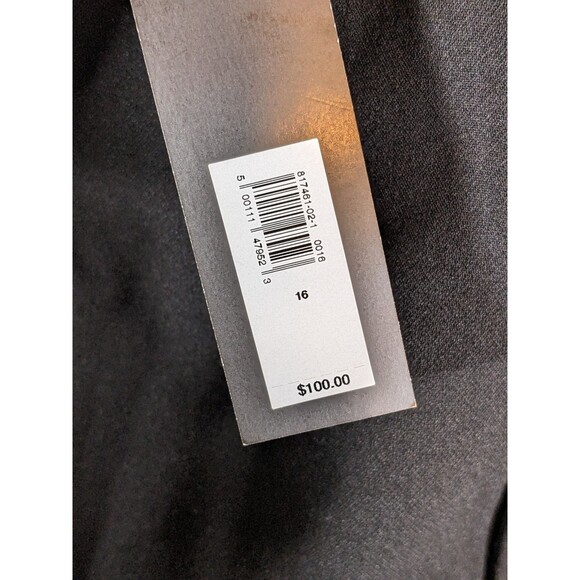 Banana Republic Womens Size 16 NWT Ultra-High Rise Tapered Pants Black 817461 - Picture 7 of 11